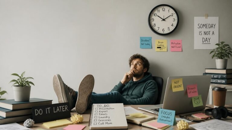 टालमटोल (Procrastination) कैसे रोकें: मेरी नज़र से 7 बातें जो सच में काम आती हैं | Talmatol Kaise Roke