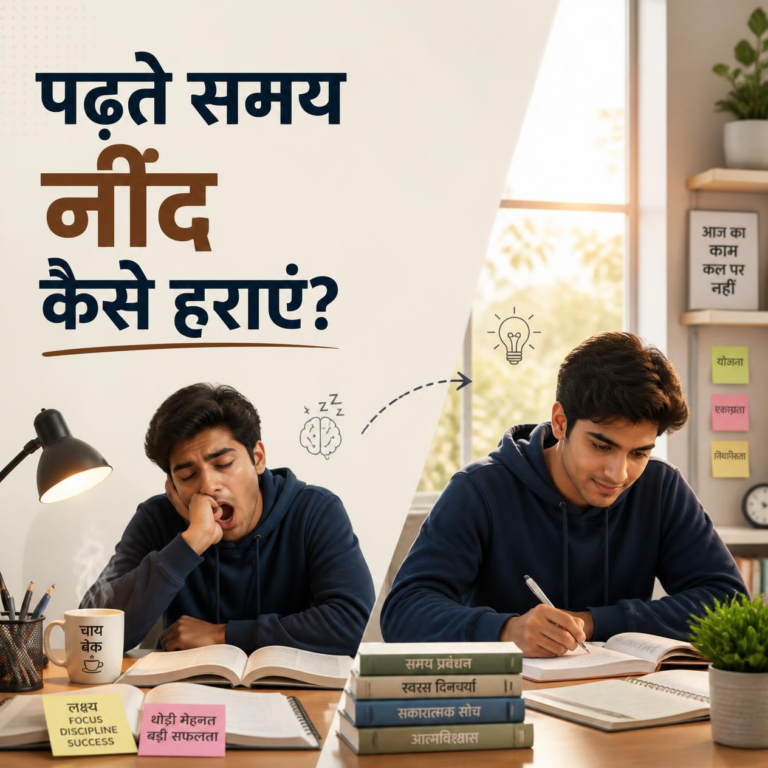 पढ़ते समय नींद कैसे भगाएं: 7 आसान और असरदार तरीके